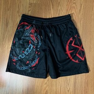 Berserk Guts Mesh Shorts